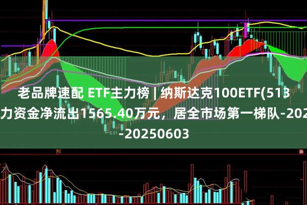 老品牌速配 ETF主力榜 | 纳斯达克100ETF(513110)主力资金净流出1565.40万元，居全市场第一梯队-20250603